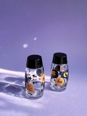 Vintage Van Pac Canada Zodiac Salt and Pepper Shakers